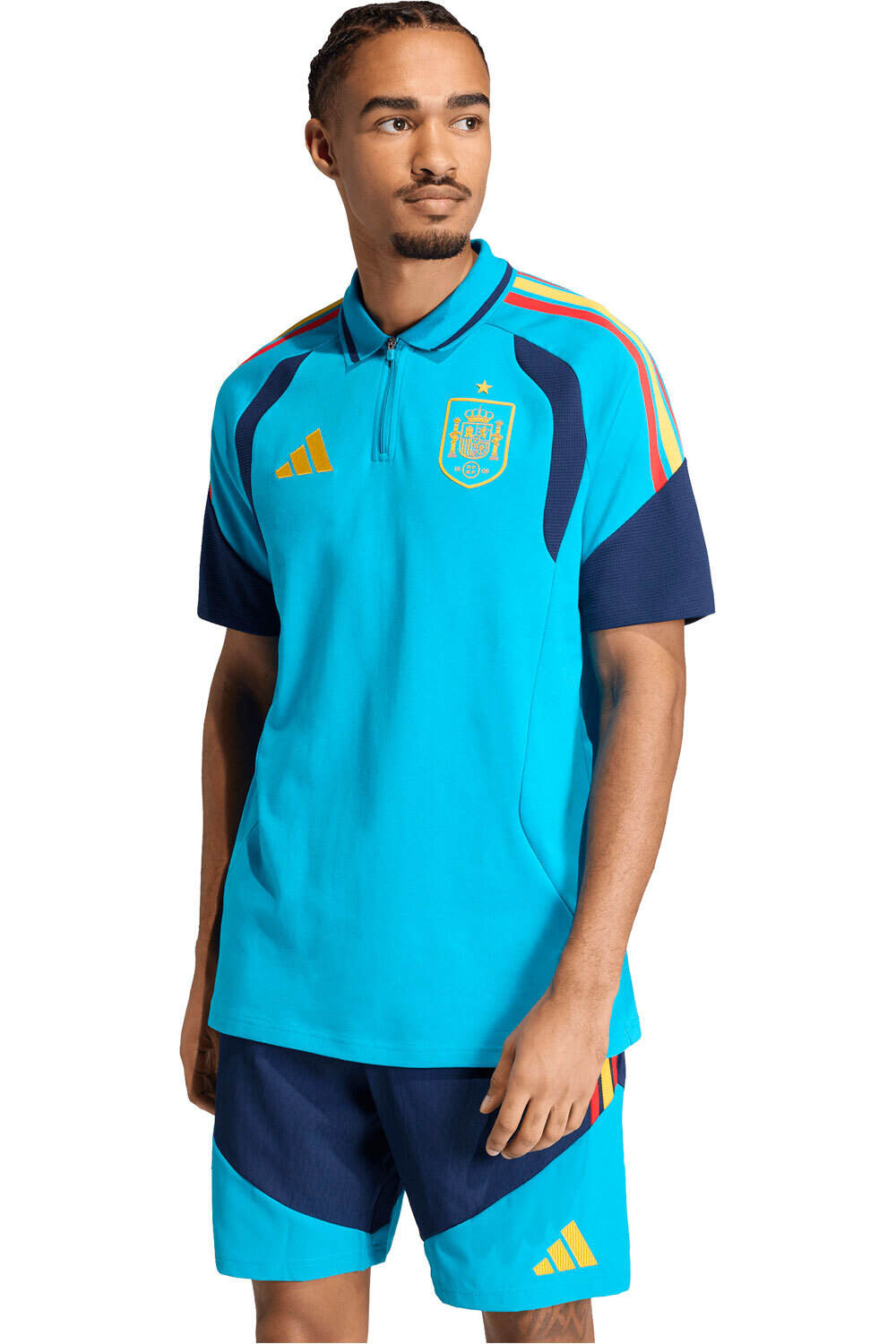 adidas camiseta de fútbol oficiales POLO ESPAA 26 TIRO vista frontal