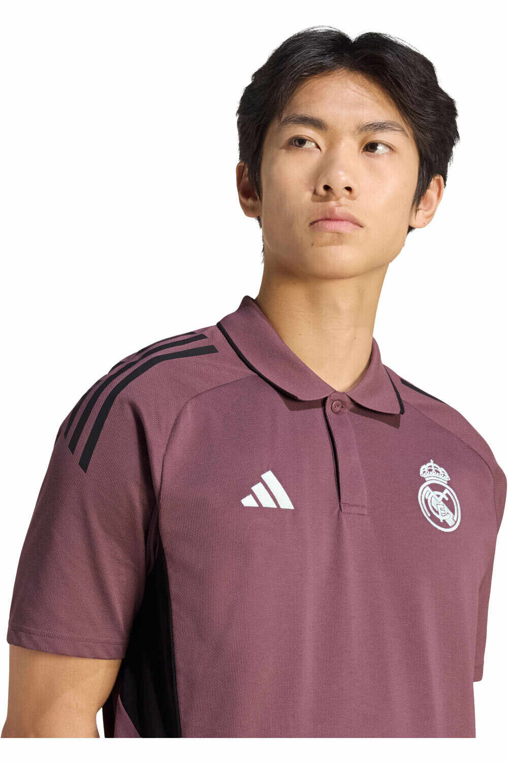 adidas camiseta de fútbol oficiales POLO REAL MADRID TIRO 25 COMPETITION vista detalle