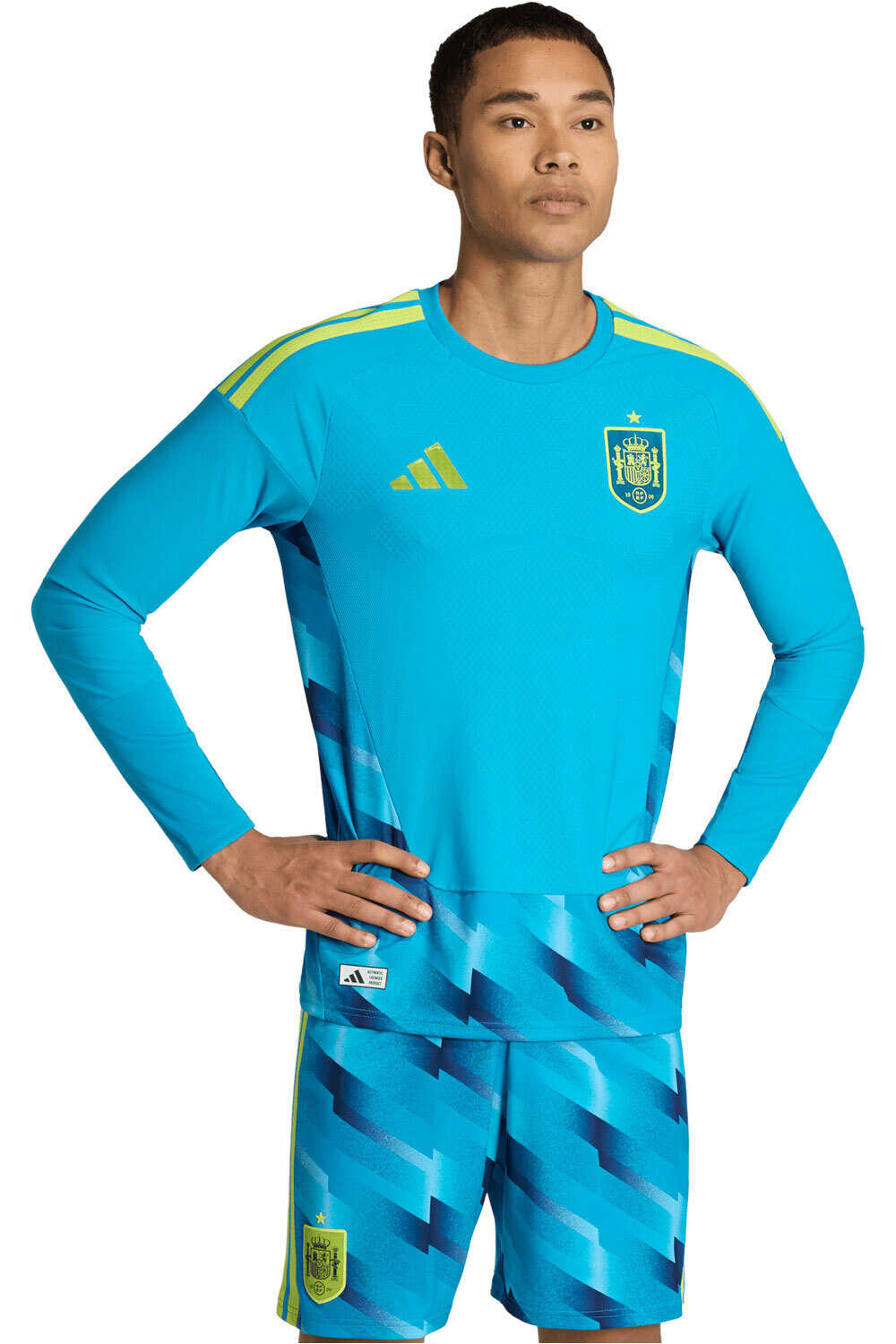 adidas camiseta de fútbol oficiales PORTERO 1 EQUIP ESPAA 26 OFICIAL vista frontal