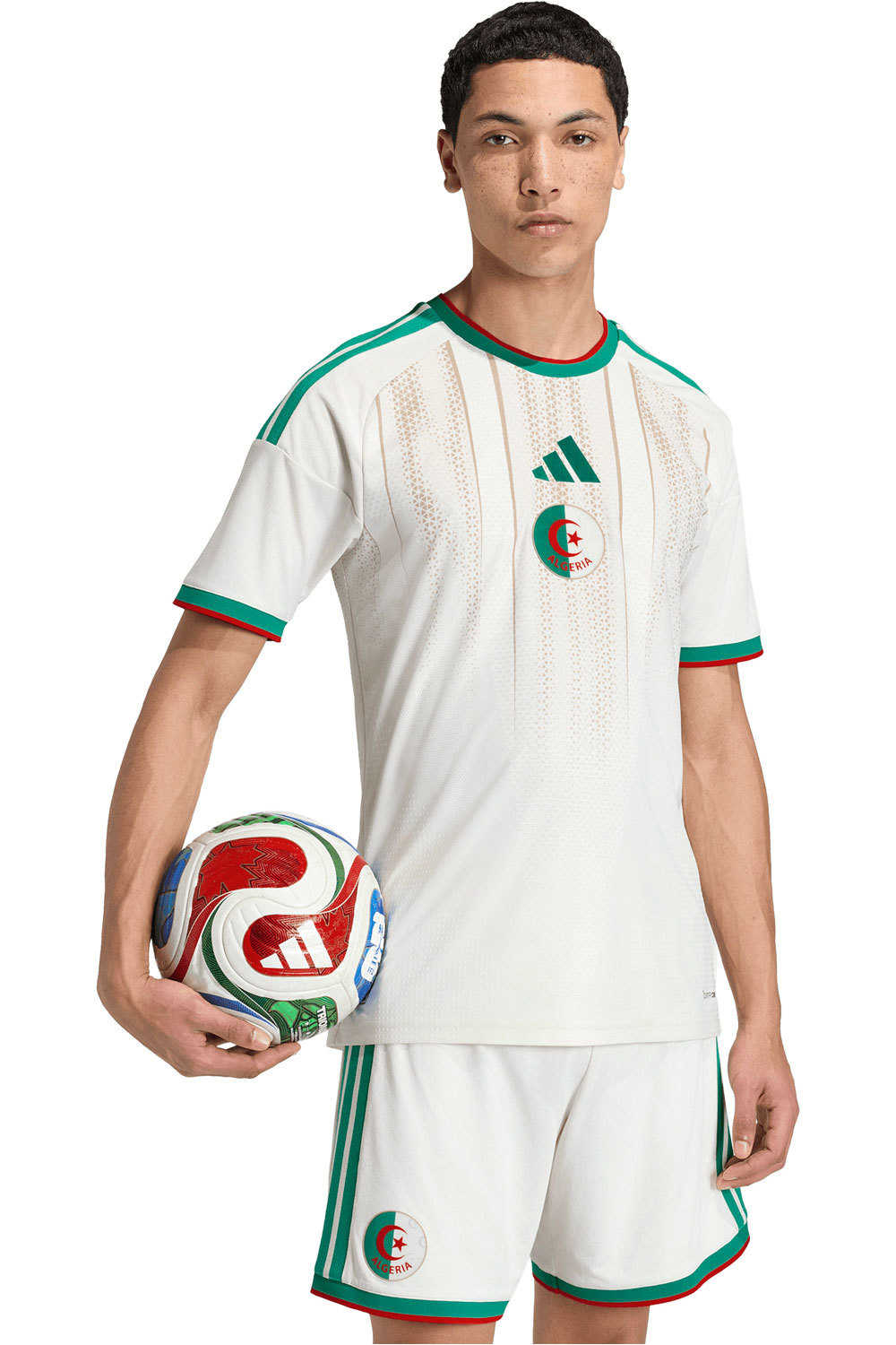 adidas camiseta de fútbol oficiales PRIMERA EQUIPACIN ARGELIA 26 OFICIAL vista frontal