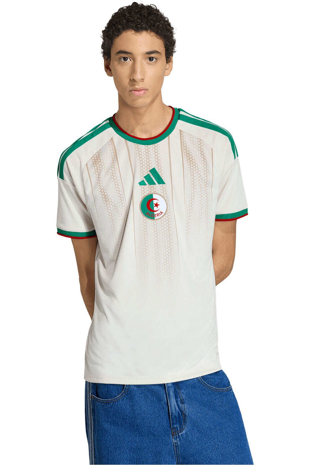 adidas camiseta de fútbol oficiales PRIMERA EQUIPACIN ARGELIA 26 vista frontal