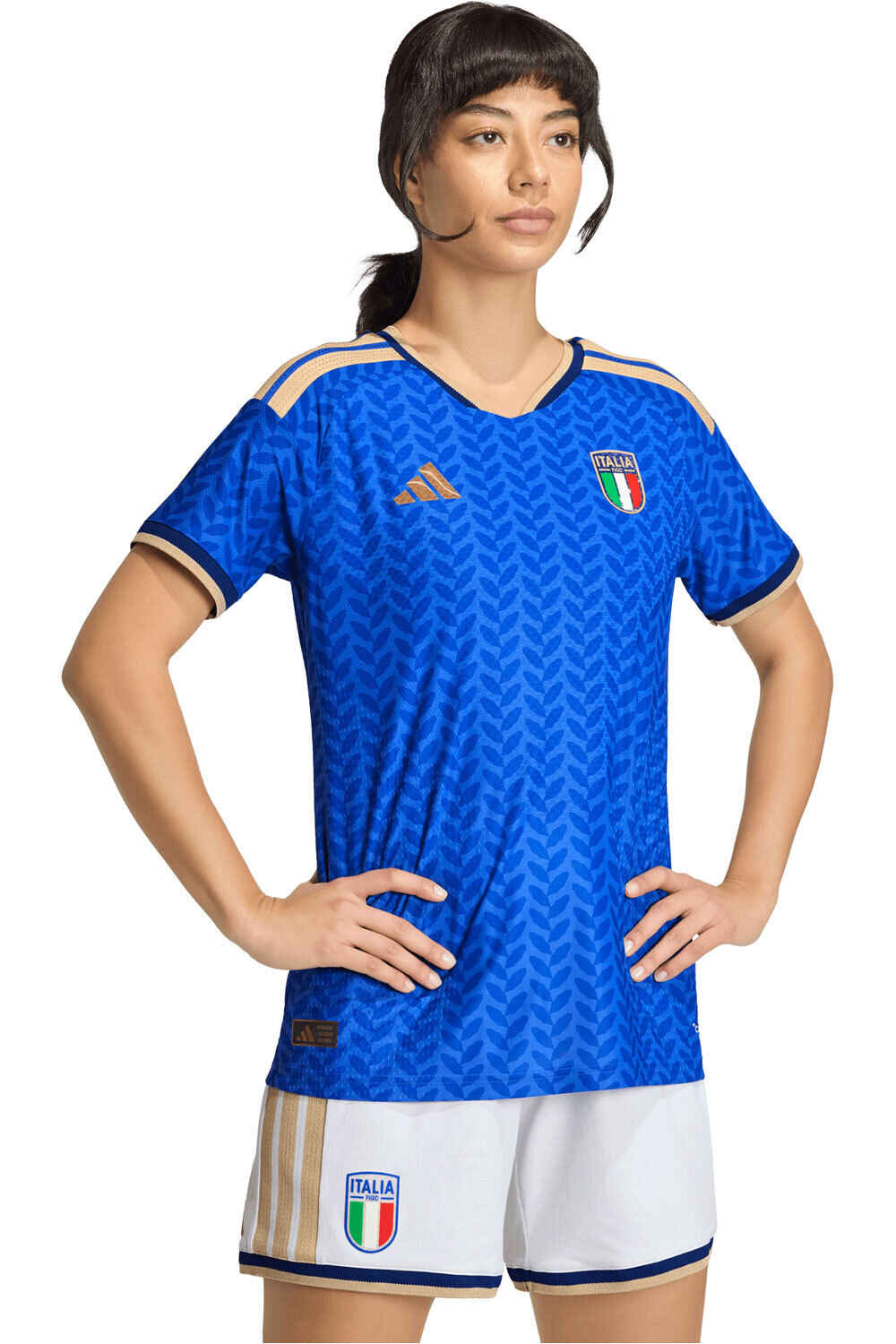 adidas camiseta de fútbol oficiales PRIMERA EQUIPACIN ITALIA 26 vista frontal