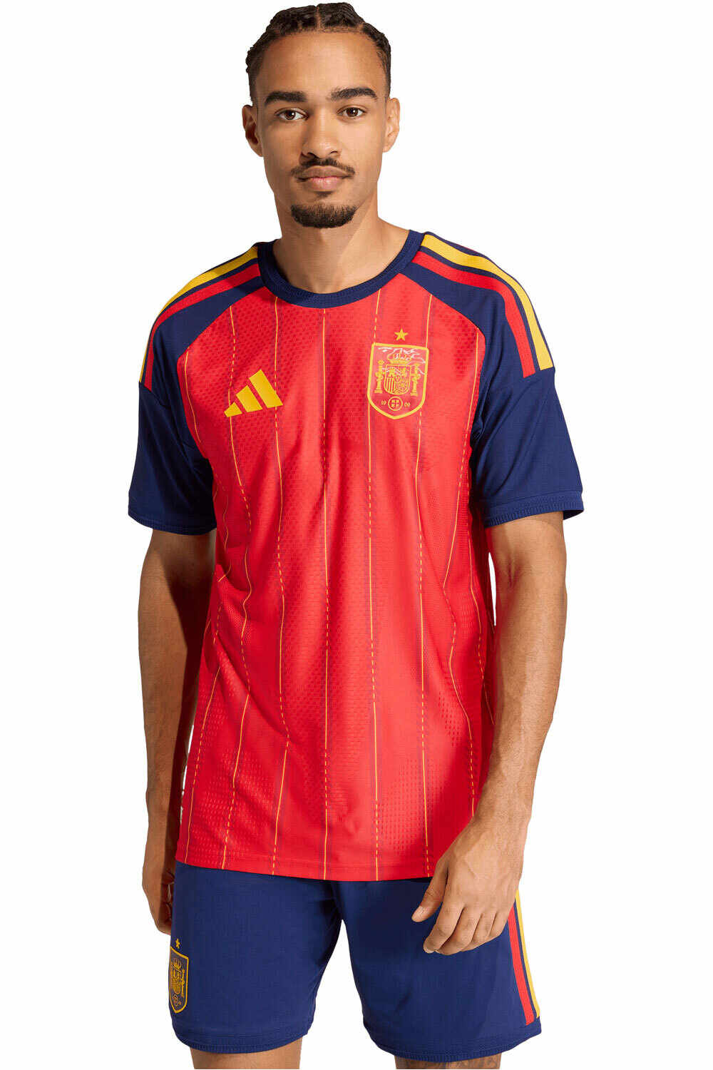 adidas camiseta de fútbol oficiales PRIMERA EQUIPACION ESPANA 26 OFICIAL vista frontal