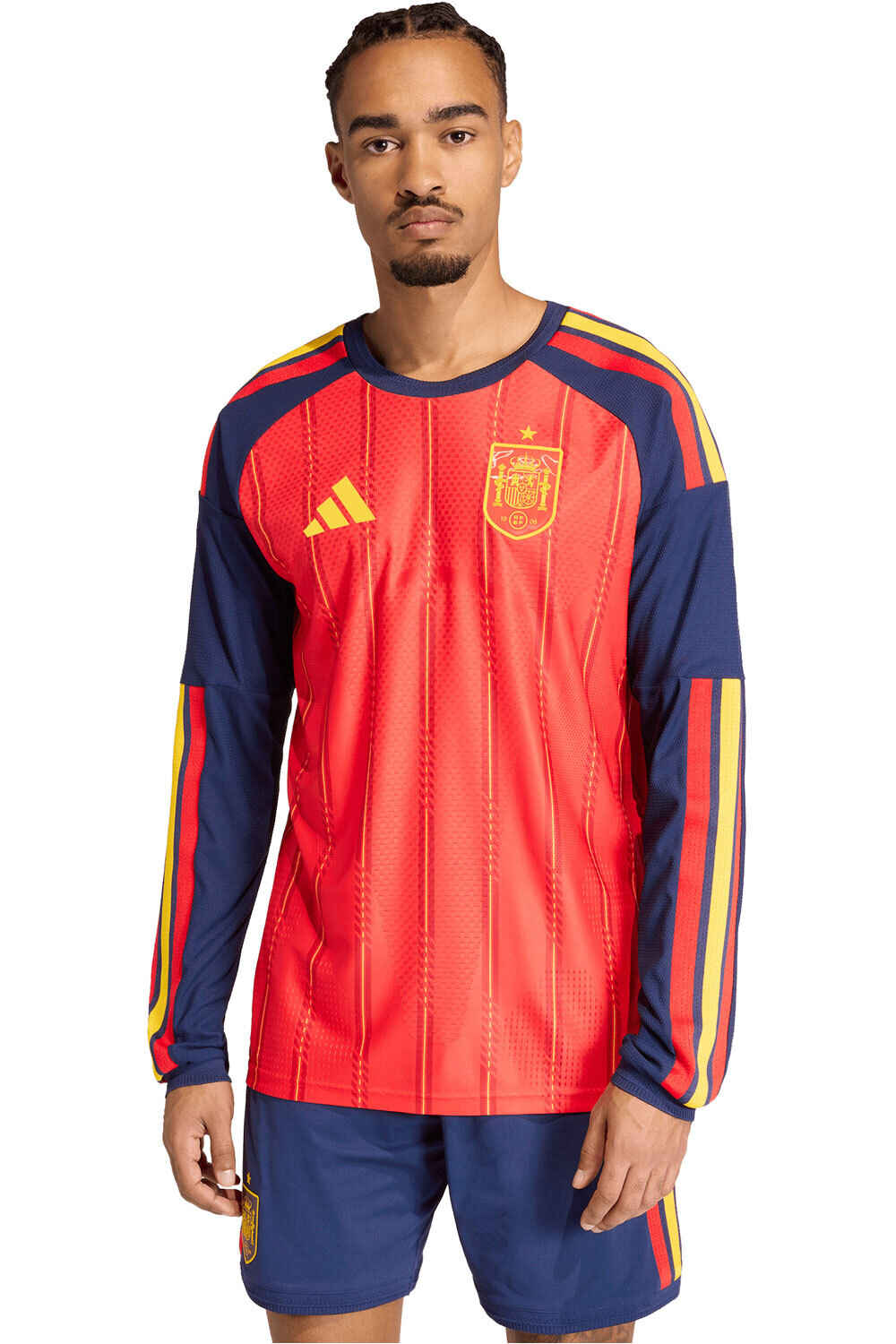 adidas camiseta de fútbol oficiales PRIMERA EQUIPACION ESPANA 26 OFICIAL vista frontal