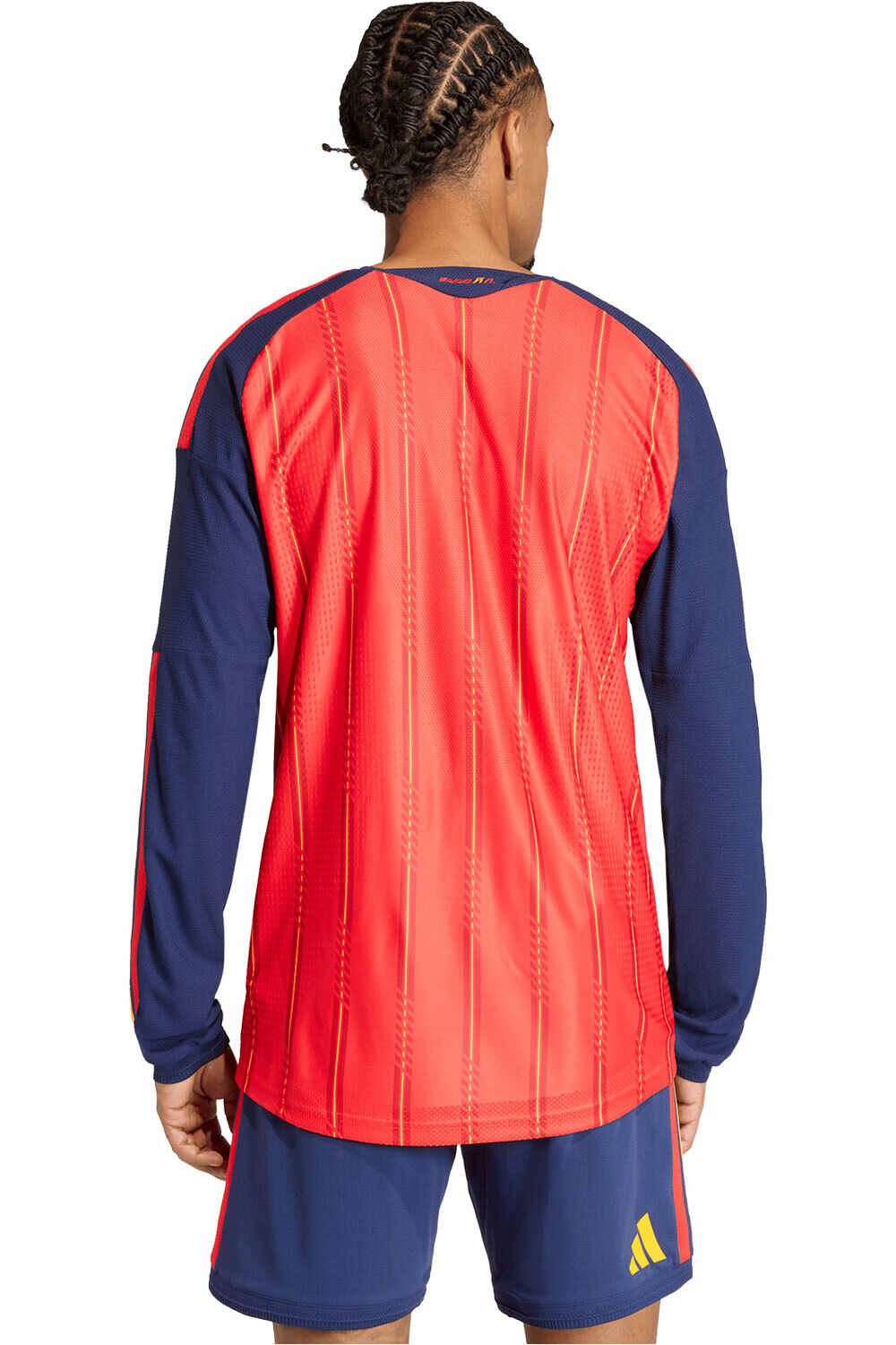 adidas camiseta de fútbol oficiales PRIMERA EQUIPACION ESPANA 26 OFICIAL vista trasera