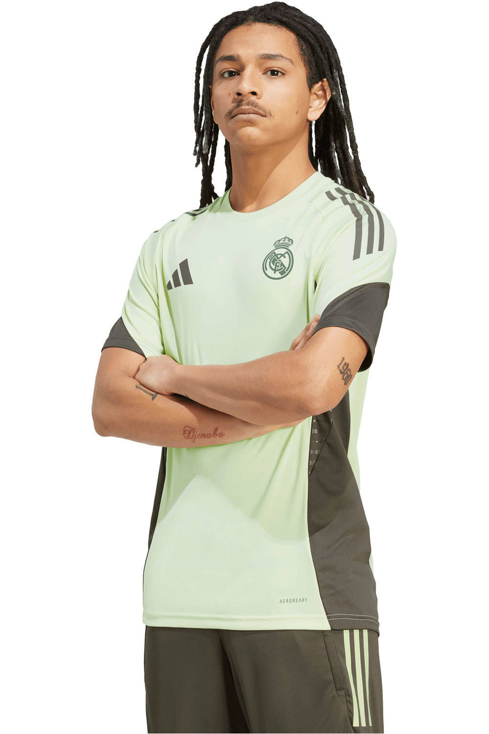 adidas camiseta de fútbol oficiales R. MADRID 26 TR JSY VEAM vista frontal