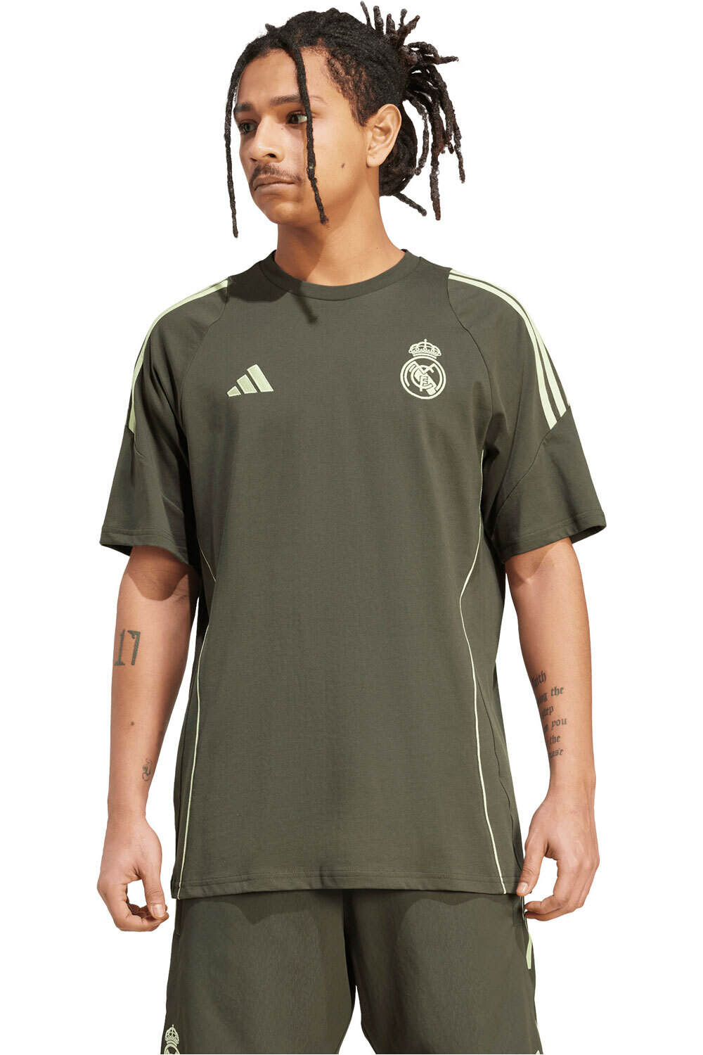 adidas camiseta de fútbol oficiales REAL MADRID 25/26 TIRO24 vista frontal