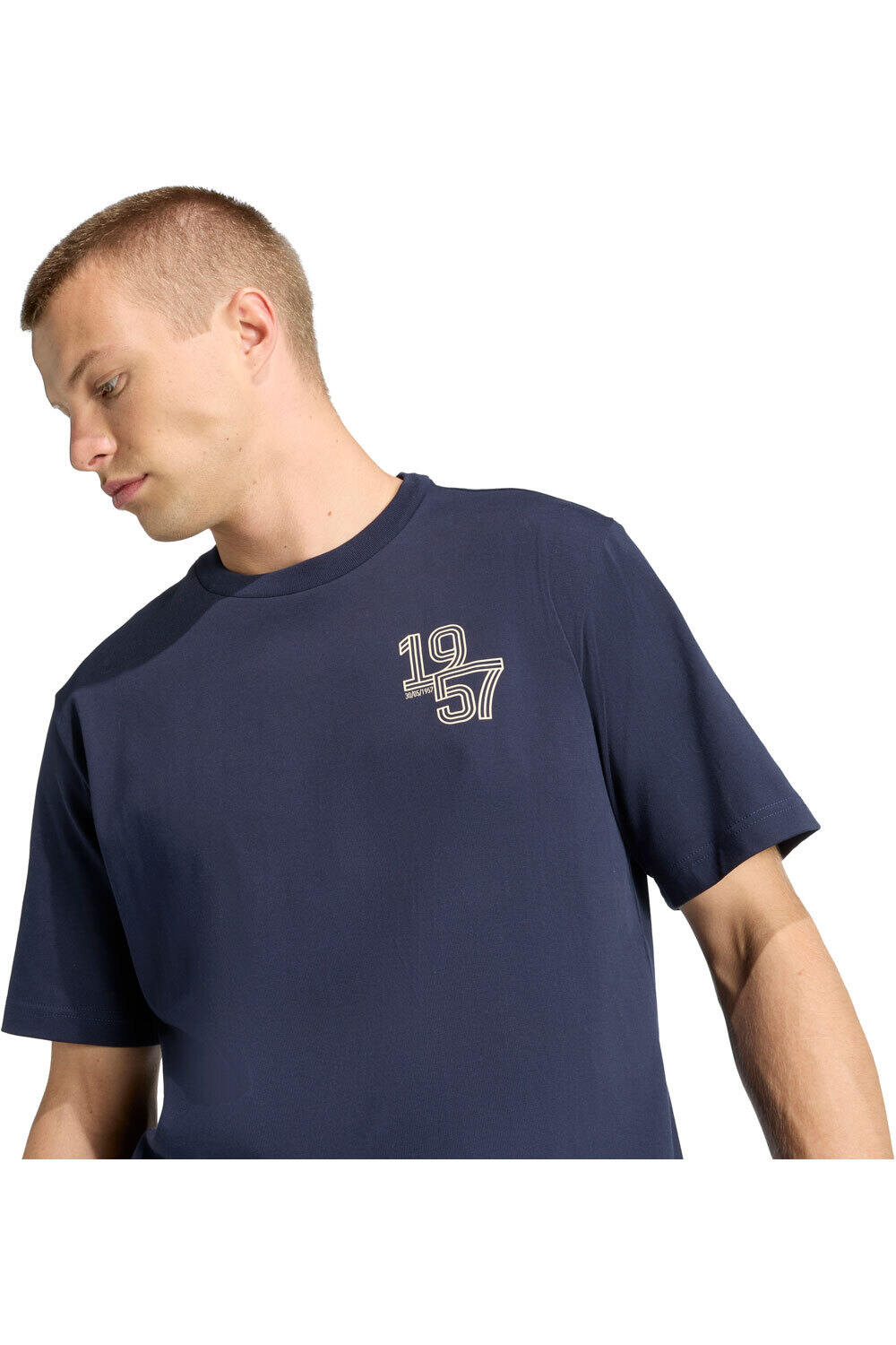 adidas camiseta de fútbol oficiales REAL MADRID HERITAGE vista detalle