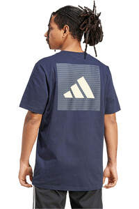 adidas camiseta de fútbol oficiales REAL MADRID SEASONAL GRAPHIC vista trasera