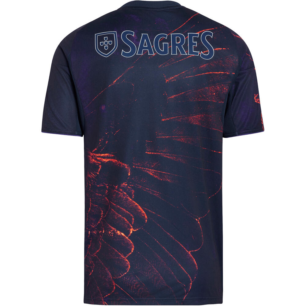 adidas camiseta de fútbol oficiales REPLICA 4 EQUIPACION SL BENFICA 25/26 vista trasera