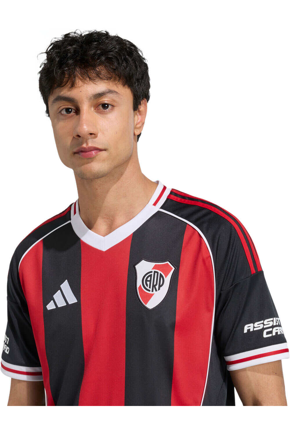 adidas camiseta de fútbol oficiales RIVER PLATE 26 A JSY vista detalle