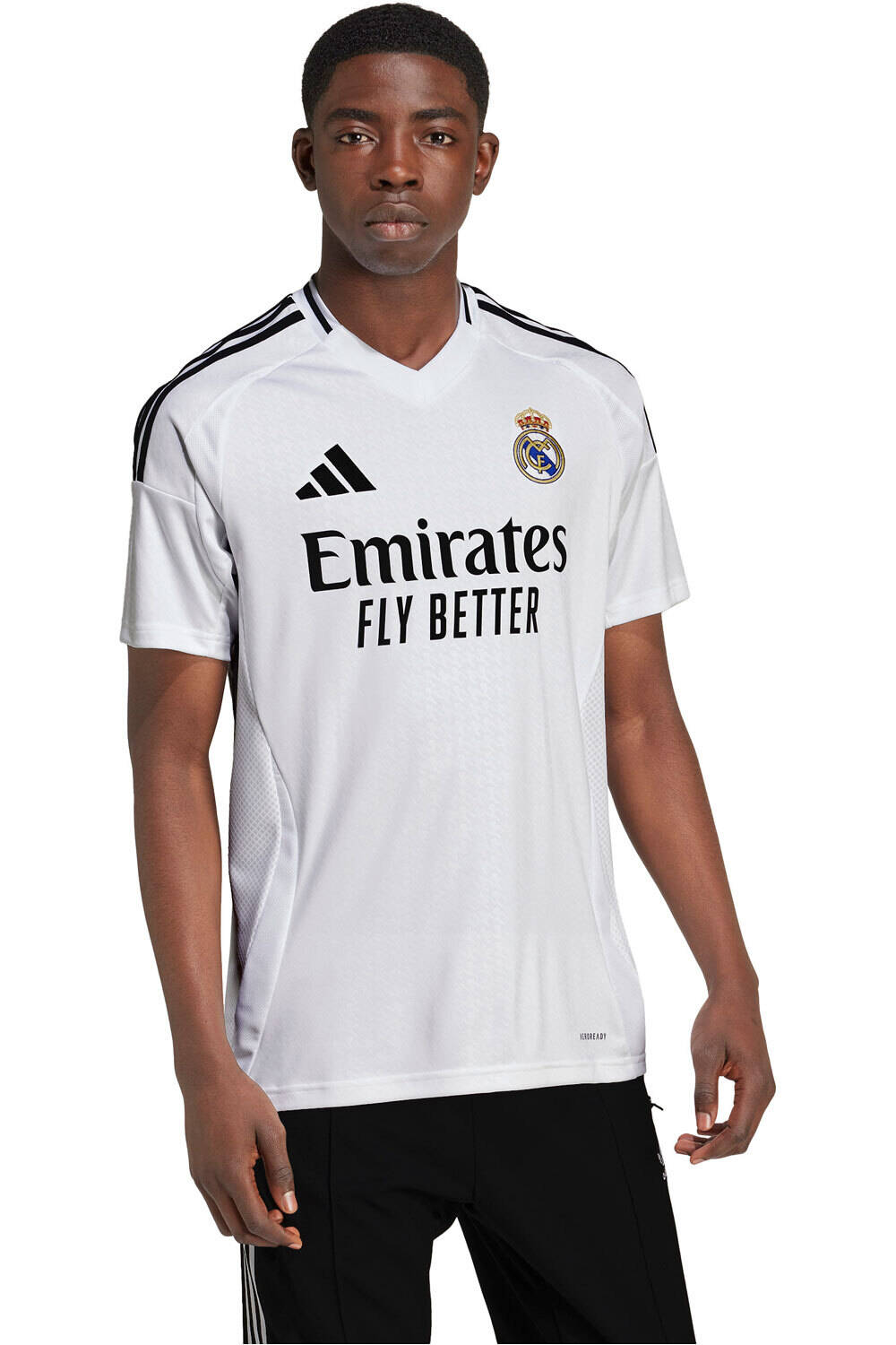 adidas camiseta de fútbol oficiales R.MADRID 25 H JSY BL vista detalle