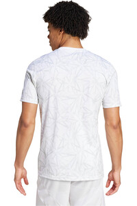 adidas camiseta de fútbol oficiales R.MADRID 25 PREMATCH vista trasera