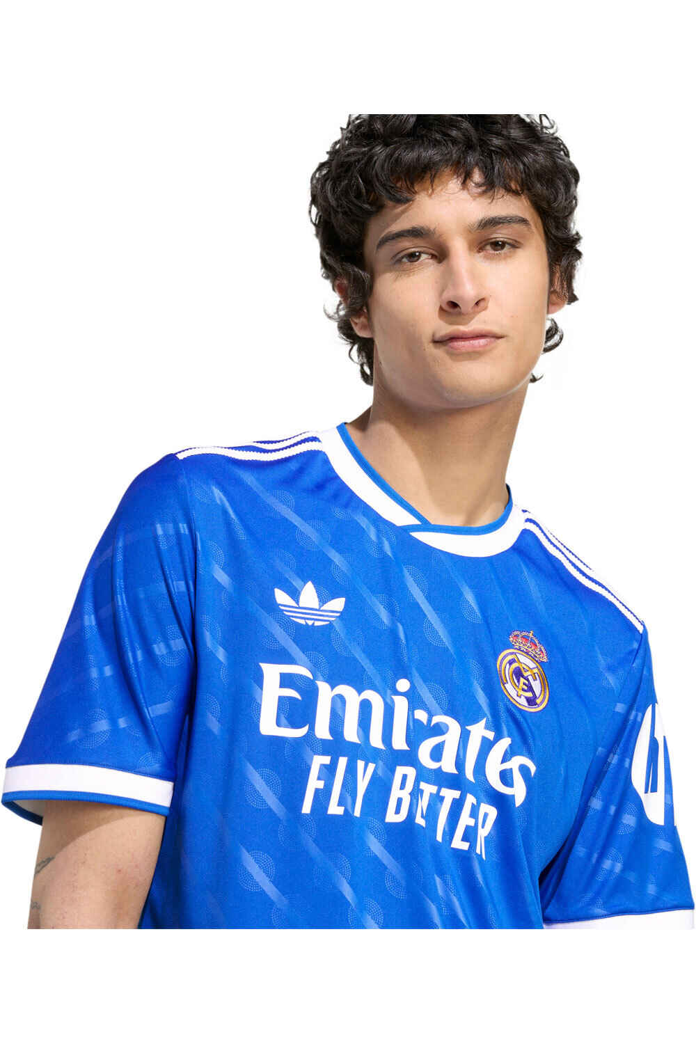 adidas camiseta de fútbol oficiales R.MADRID 26 3 JSY AZ vista detalle
