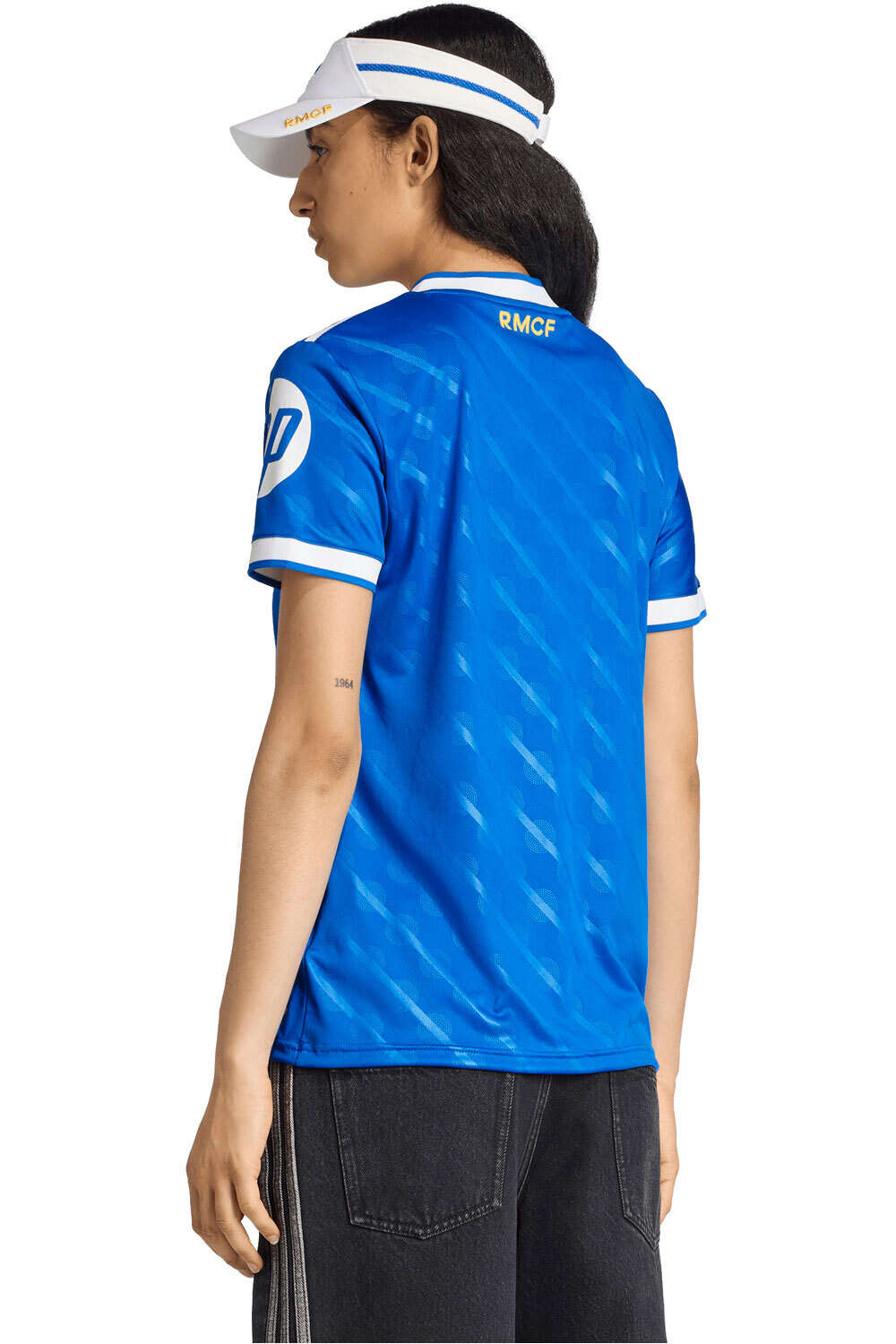 adidas camiseta de fútbol oficiales R.MADRID 26 3 JSY W vista trasera