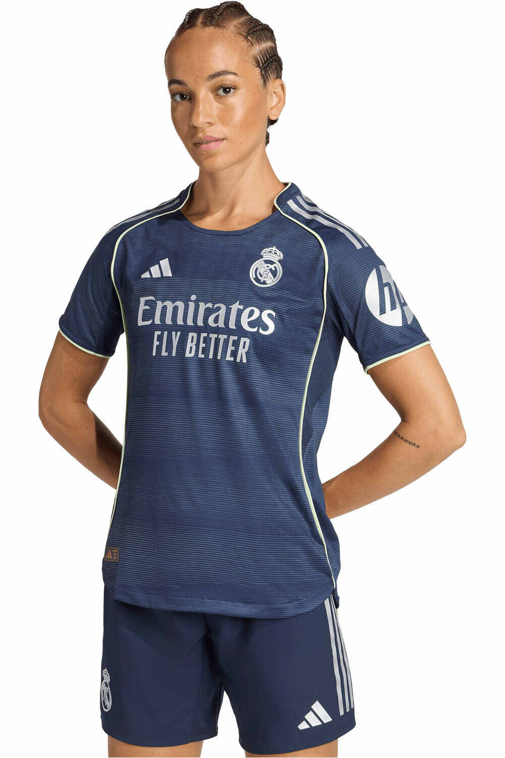 adidas camiseta de fútbol oficiales R.MADRID 26 A JSY AU W vista frontal