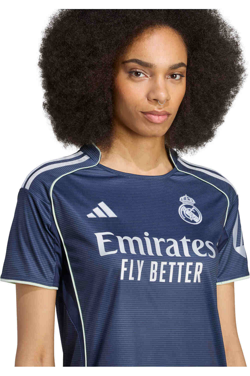 adidas camiseta de fútbol oficiales R.MADRID 26 A JSY W vista detalle