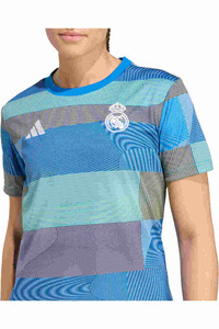 adidas camiseta de fútbol oficiales R.MADRID 26 PRESHI W vista detalle
