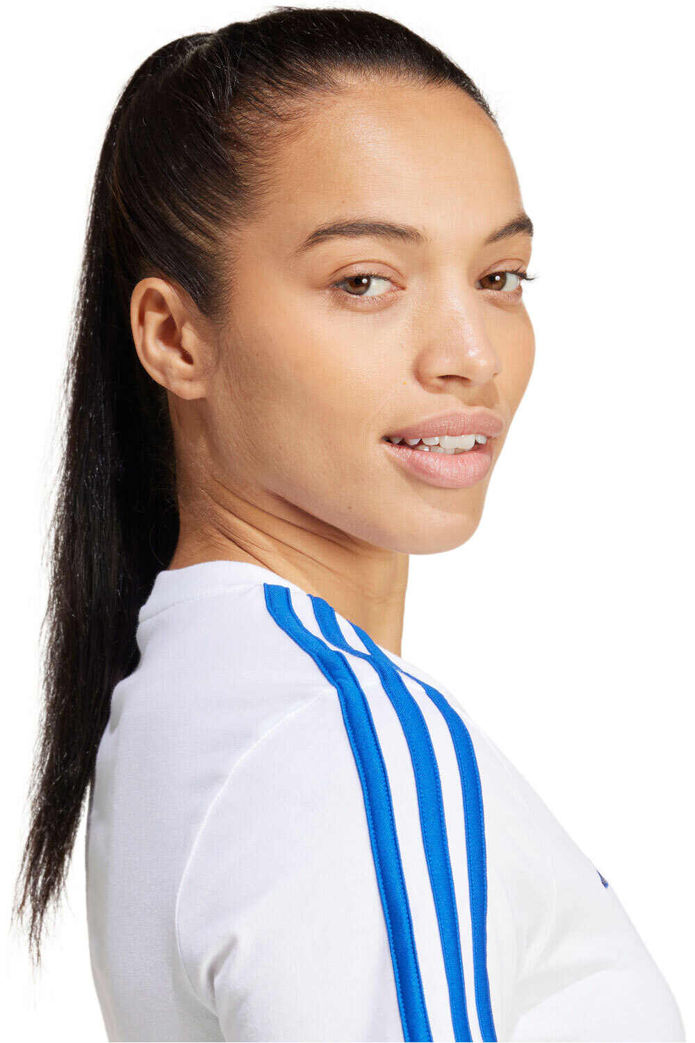 adidas camiseta de fútbol oficiales R.MADRID 26 WMN 3S TEE 03