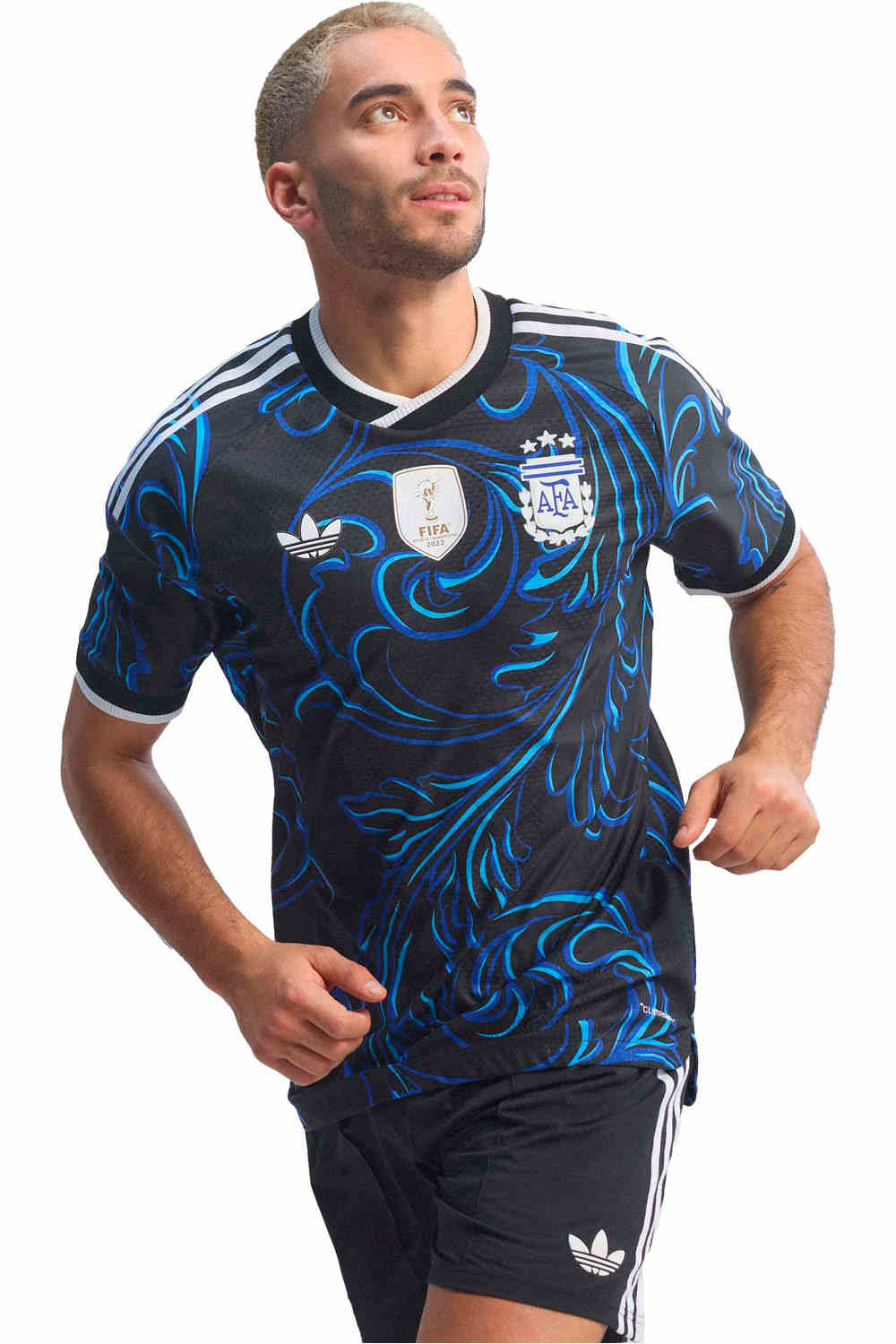 adidas camiseta de fútbol oficiales SEGUNDA EQUIPACIN ARGENTINA 26 MUNDIAL vista frontal