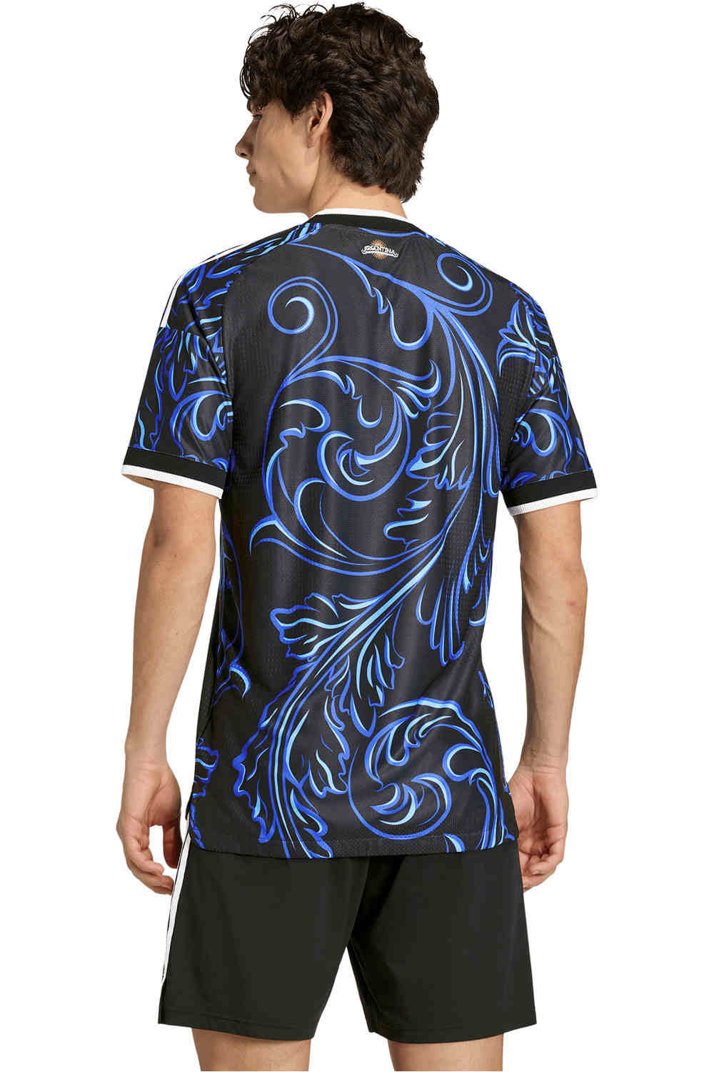 adidas camiseta de fútbol oficiales SEGUNDA EQUIPACIN ARGENTINA 26 MUNDIAL vista trasera