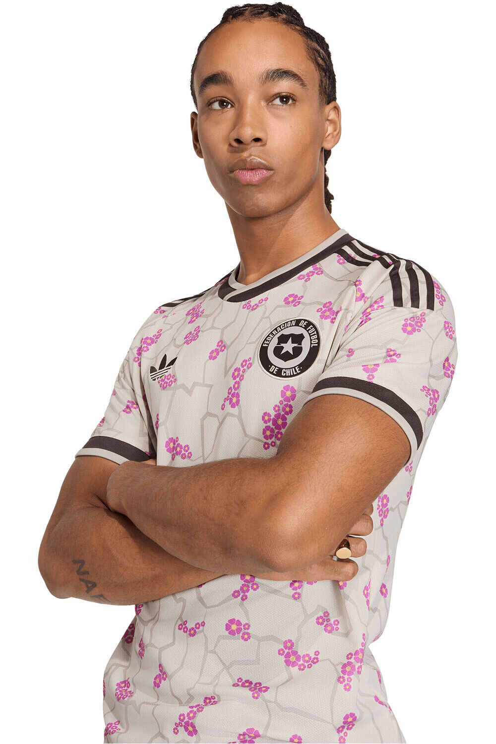 adidas camiseta de fútbol oficiales SEGUNDA EQUIPACIN CHILE 26 vista detalle