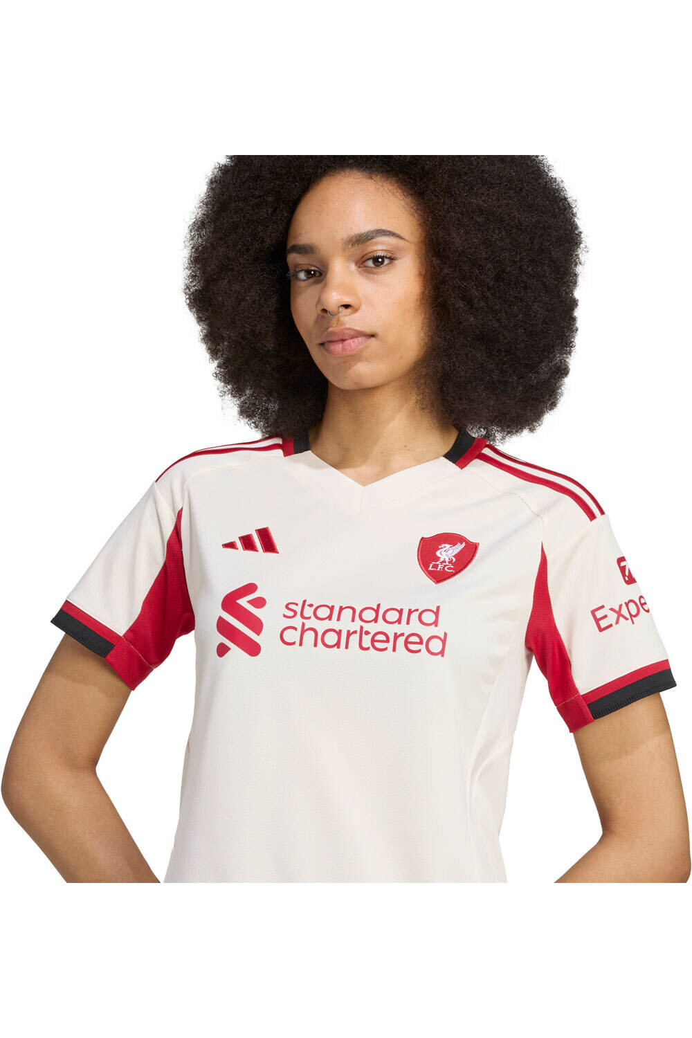 adidas camiseta de fútbol oficiales SEGUNDA EQUIPACIN LIVERPOOL 26 vista detalle