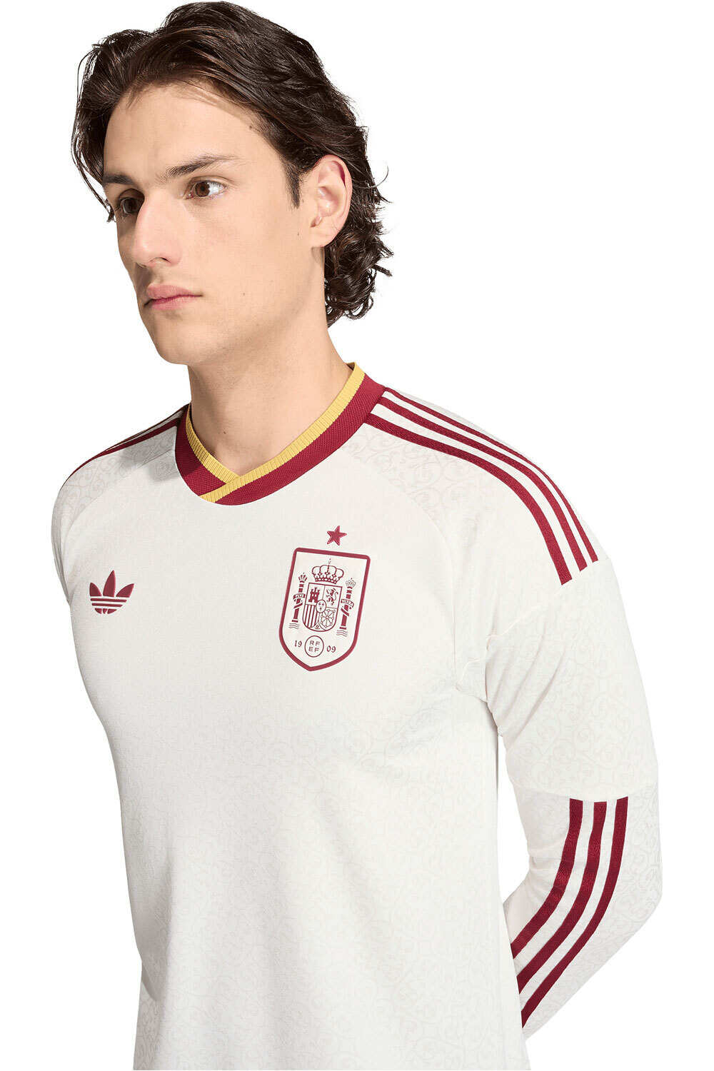 adidas camiseta de fútbol oficiales SEGUNDA EQUIPACION ESPANA 26 OFICIAL vista detalle
