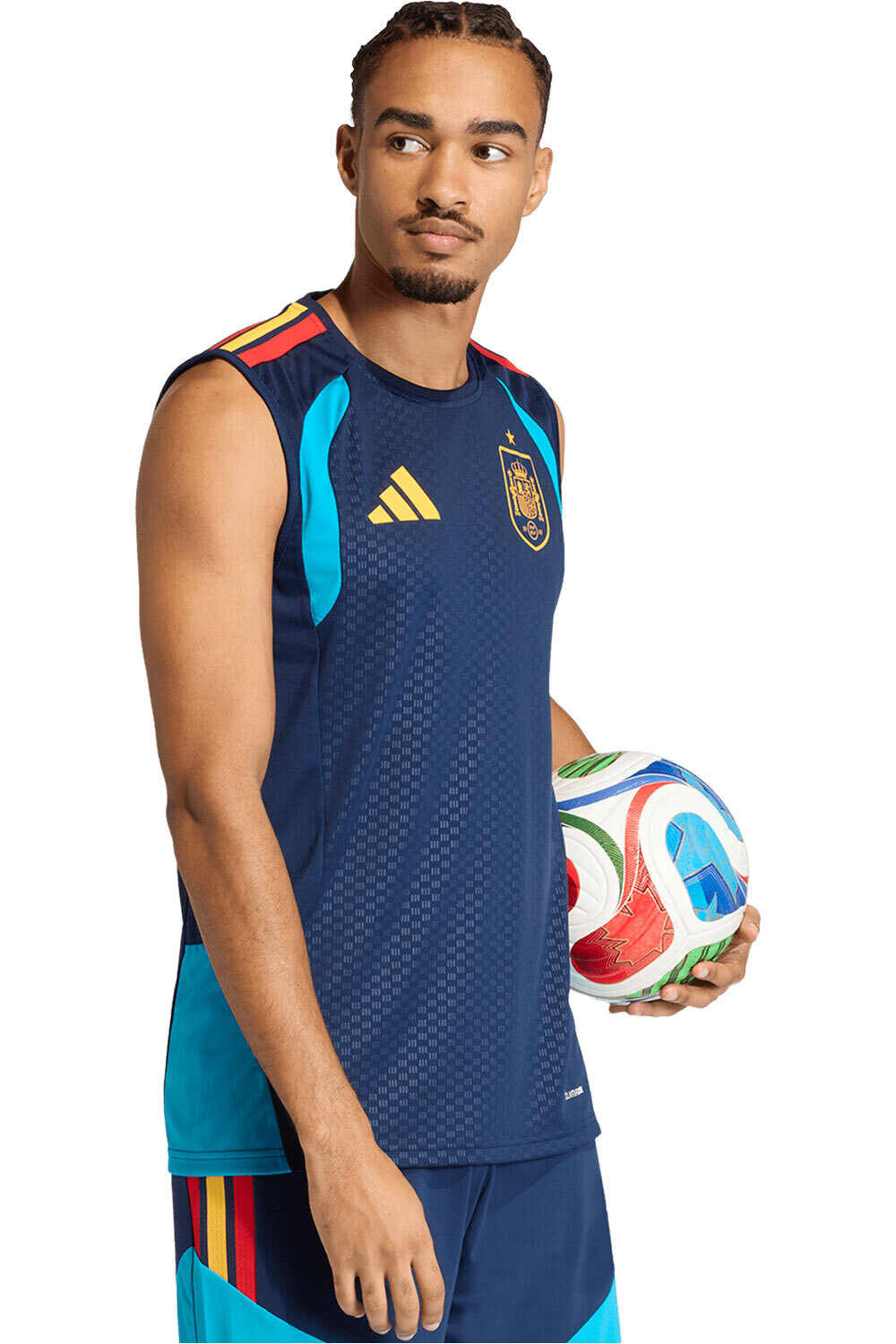 adidas camiseta de fútbol oficiales SIN MANGAS ESPAA 26 TIRO vista detalle