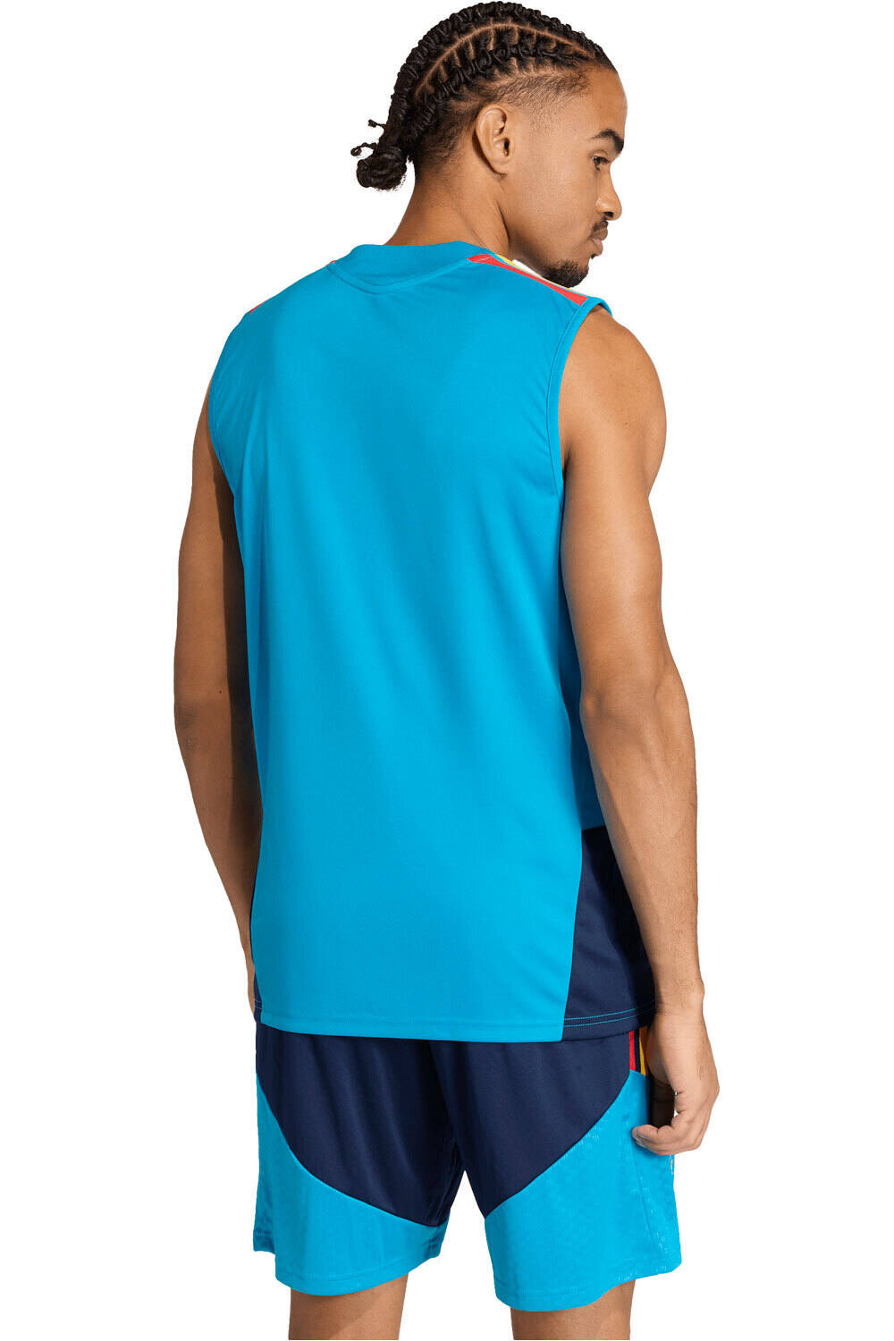 adidas camiseta de fútbol oficiales SIN MANGAS ESPAA 26 TIRO vista trasera