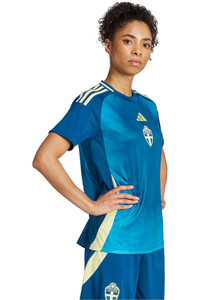 adidas camiseta de fútbol oficiales SUECIA 24 A JSY W vista detalle