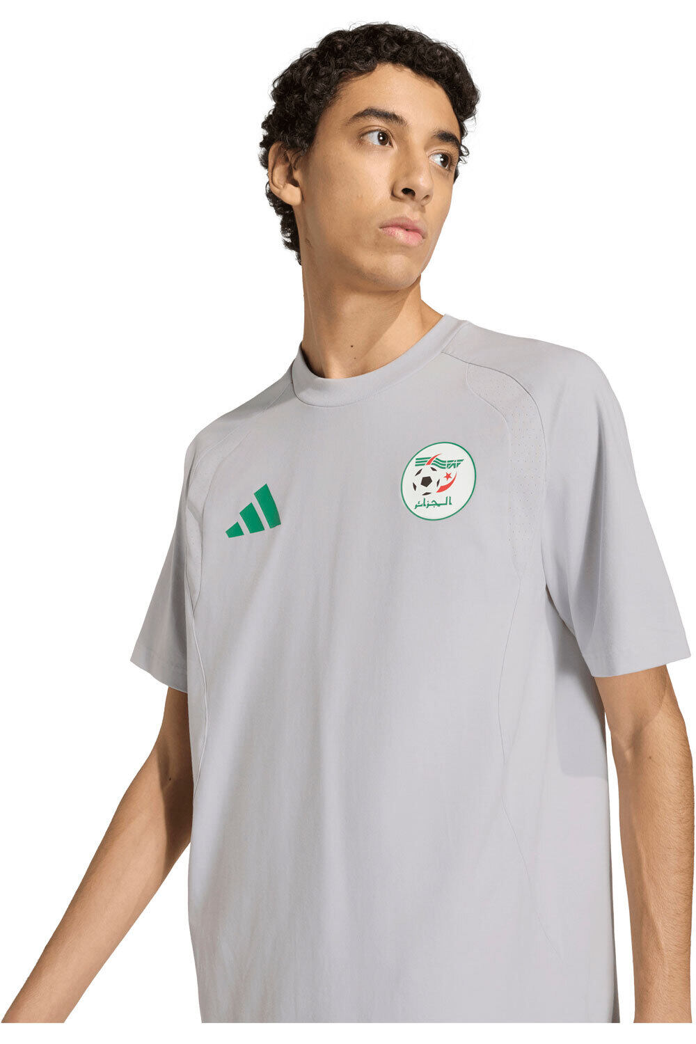 adidas camiseta de fútbol oficiales TIRO TECH ARGELIA vista detalle