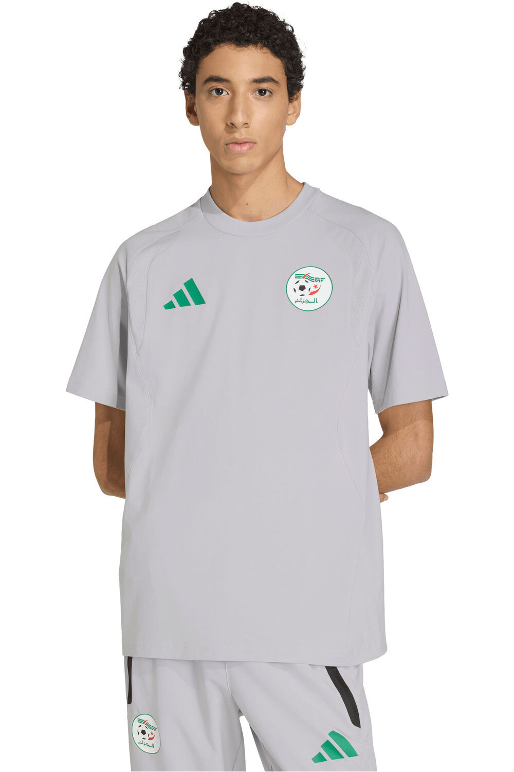 adidas camiseta de fútbol oficiales TIRO TECH ARGELIA vista frontal