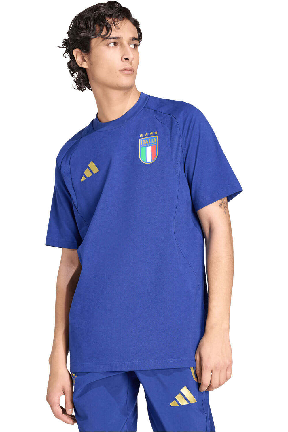 adidas camiseta de fútbol oficiales TIRO TRAVEL vista frontal