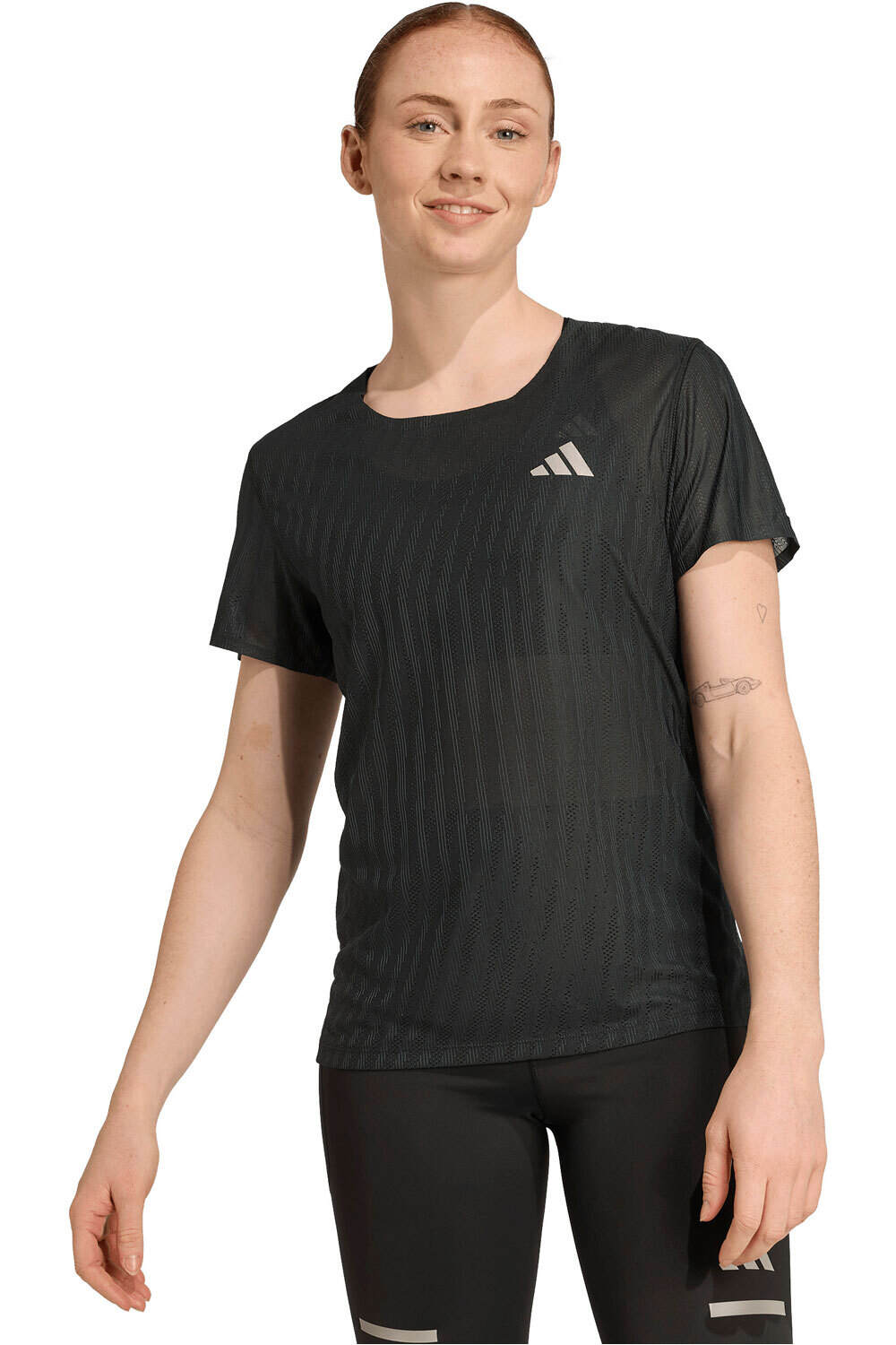 adidas camiseta entrenamiento manga corta mujer ADI365 CLIMACOOL+ vista frontal