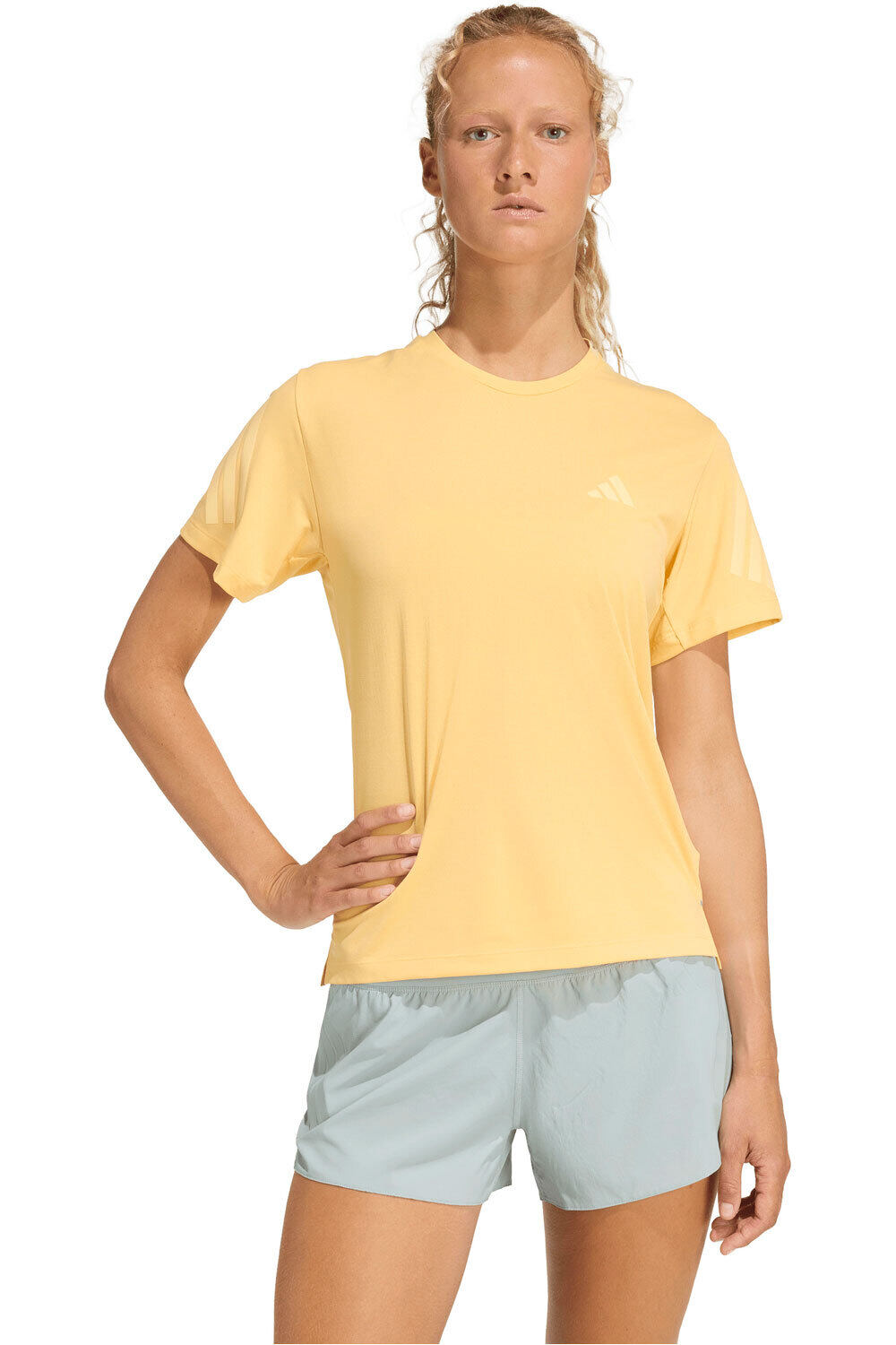 adidas camiseta entrenamiento manga corta mujer ADI365 CLIMACOOL vista frontal