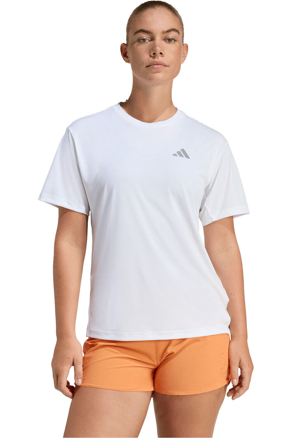 adidas camiseta entrenamiento manga corta mujer ADI365 ESSENTIALS vista frontal