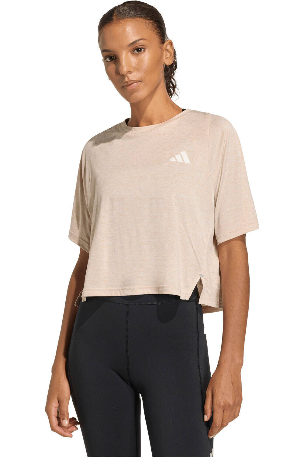adidas camiseta entrenamiento manga corta mujer ADI365 vista frontal