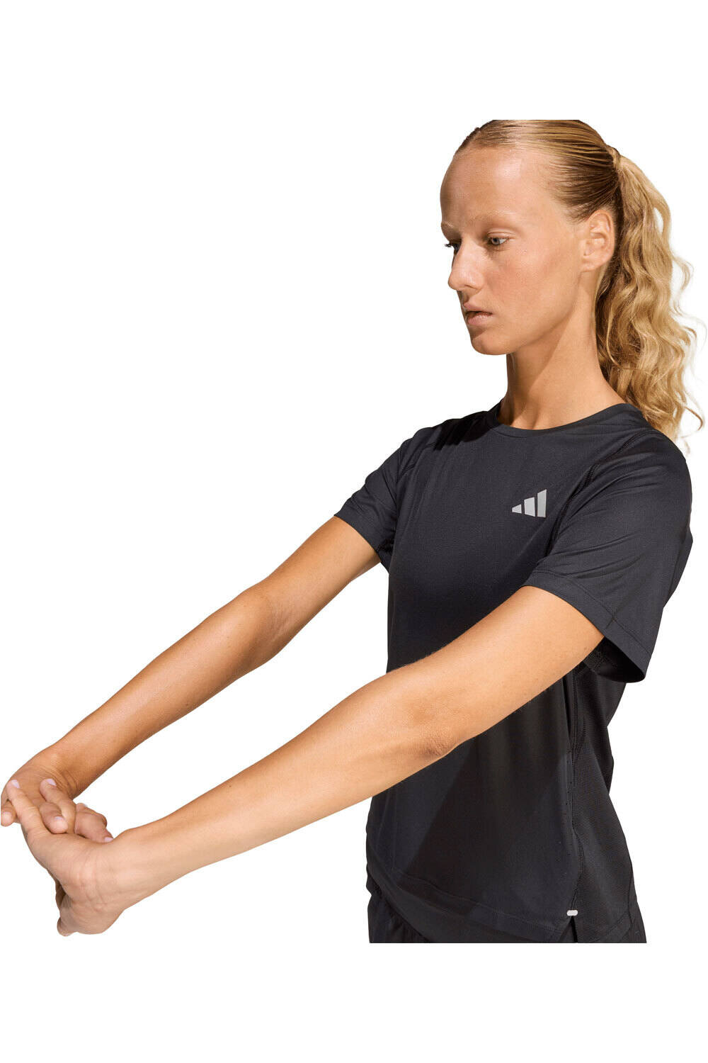 adidas camiseta entrenamiento manga corta mujer ADI365BREEZE RUNNING vista detalle