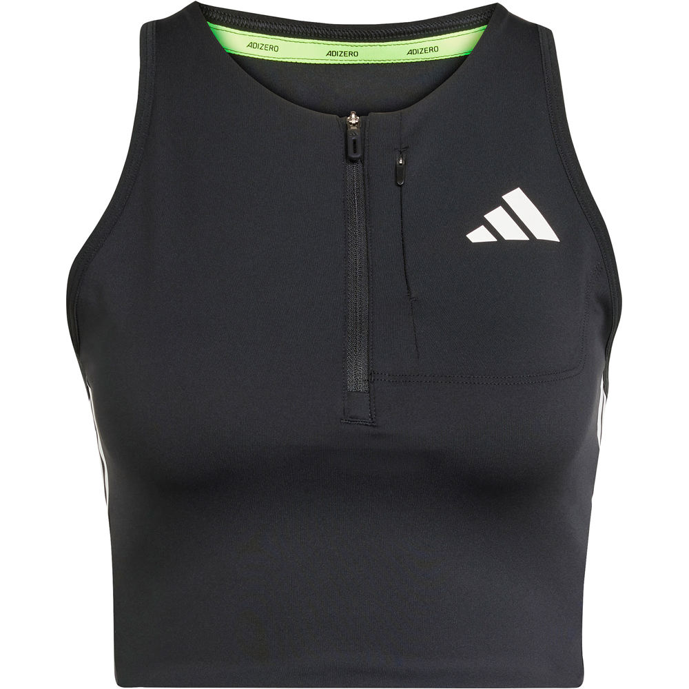 adidas camiseta entrenamiento manga corta mujer ADIZERO CROP W 04