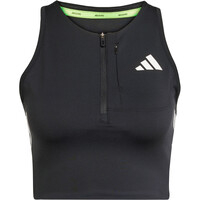 adidas camiseta entrenamiento manga corta mujer ADIZERO CROP W 04