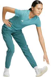 adidas camiseta entrenamiento manga corta mujer ADIZERO E TEE vista detalle