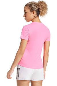 adidas camiseta entrenamiento manga corta mujer ADIZERO E TEE vista trasera