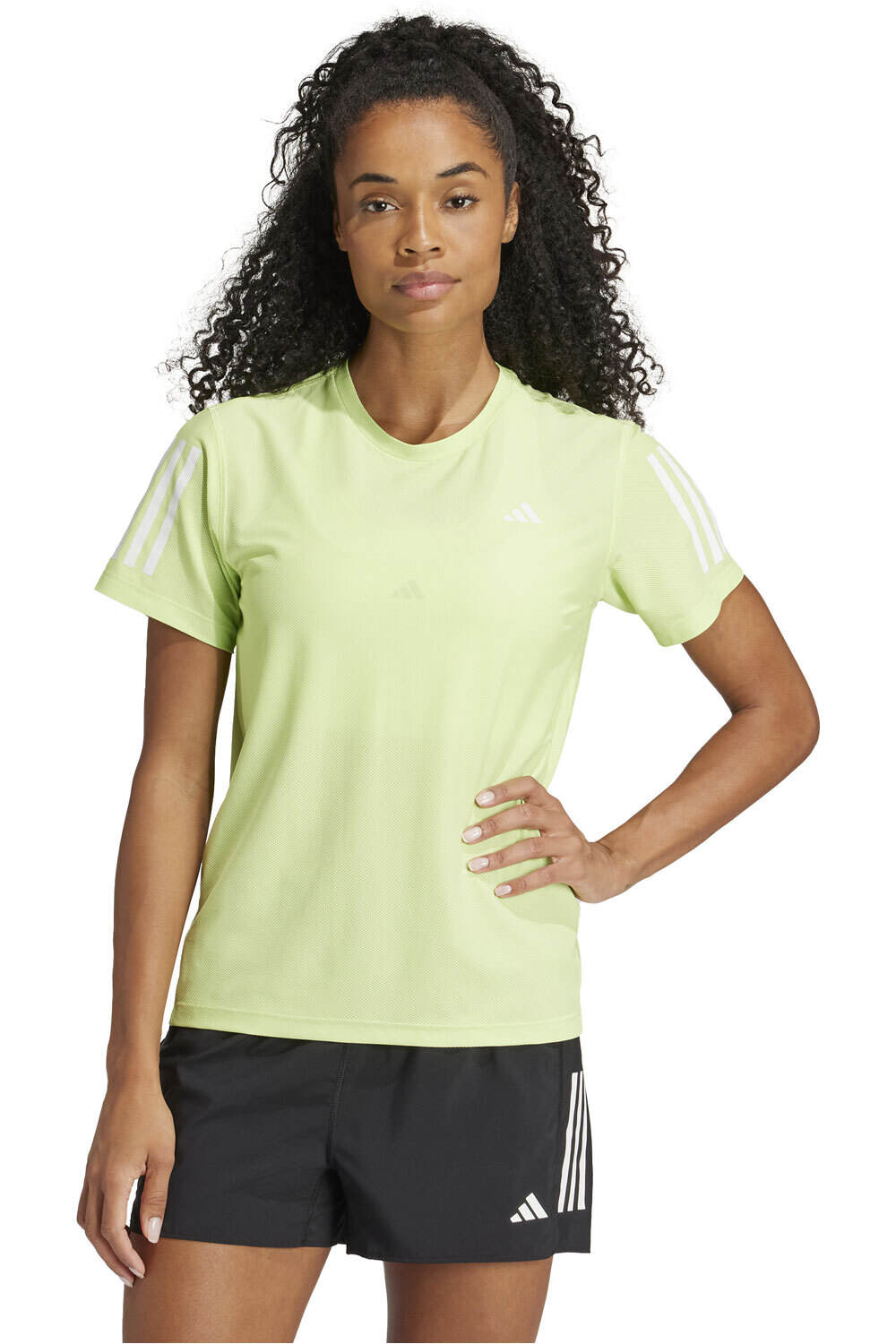 adidas camiseta entrenamiento manga corta mujer OTR B TEE vista frontal