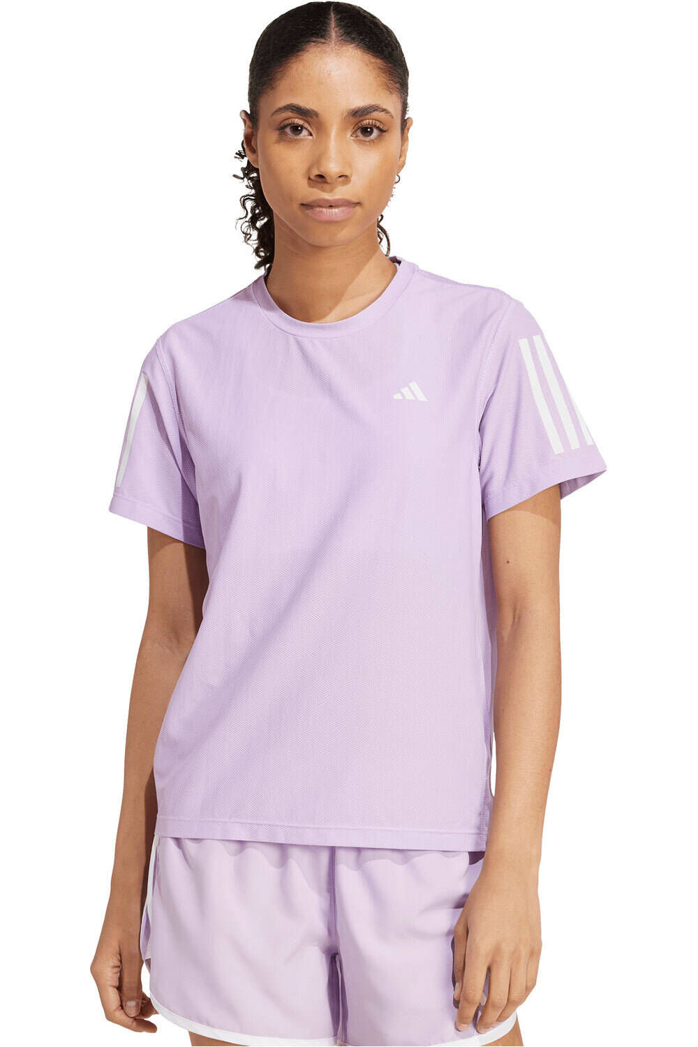 adidas camiseta entrenamiento manga corta mujer OWN THE RUN vista frontal