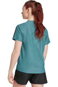 adidas camiseta entrenamiento manga corta mujer OWN THE RUN vista trasera