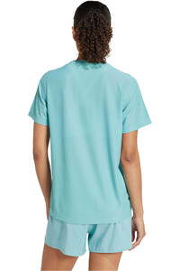 adidas camiseta entrenamiento manga corta mujer OWN THE RUN vista trasera