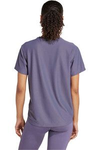 adidas camiseta entrenamiento manga corta mujer OWN THE RUN vista trasera