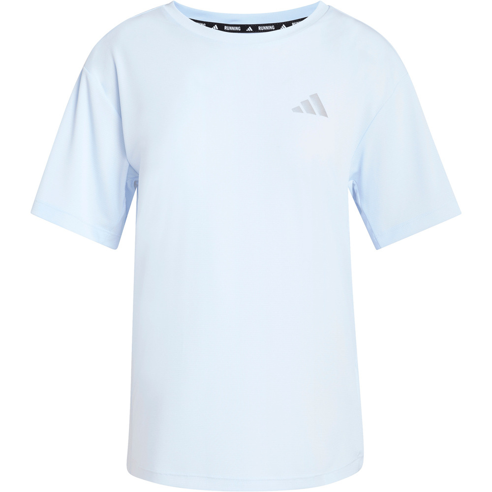 adidas camiseta entrenamiento manga corta mujer Run Ess Tee W 03