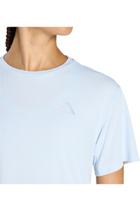 adidas camiseta entrenamiento manga corta mujer Run Ess Tee W vista detalle